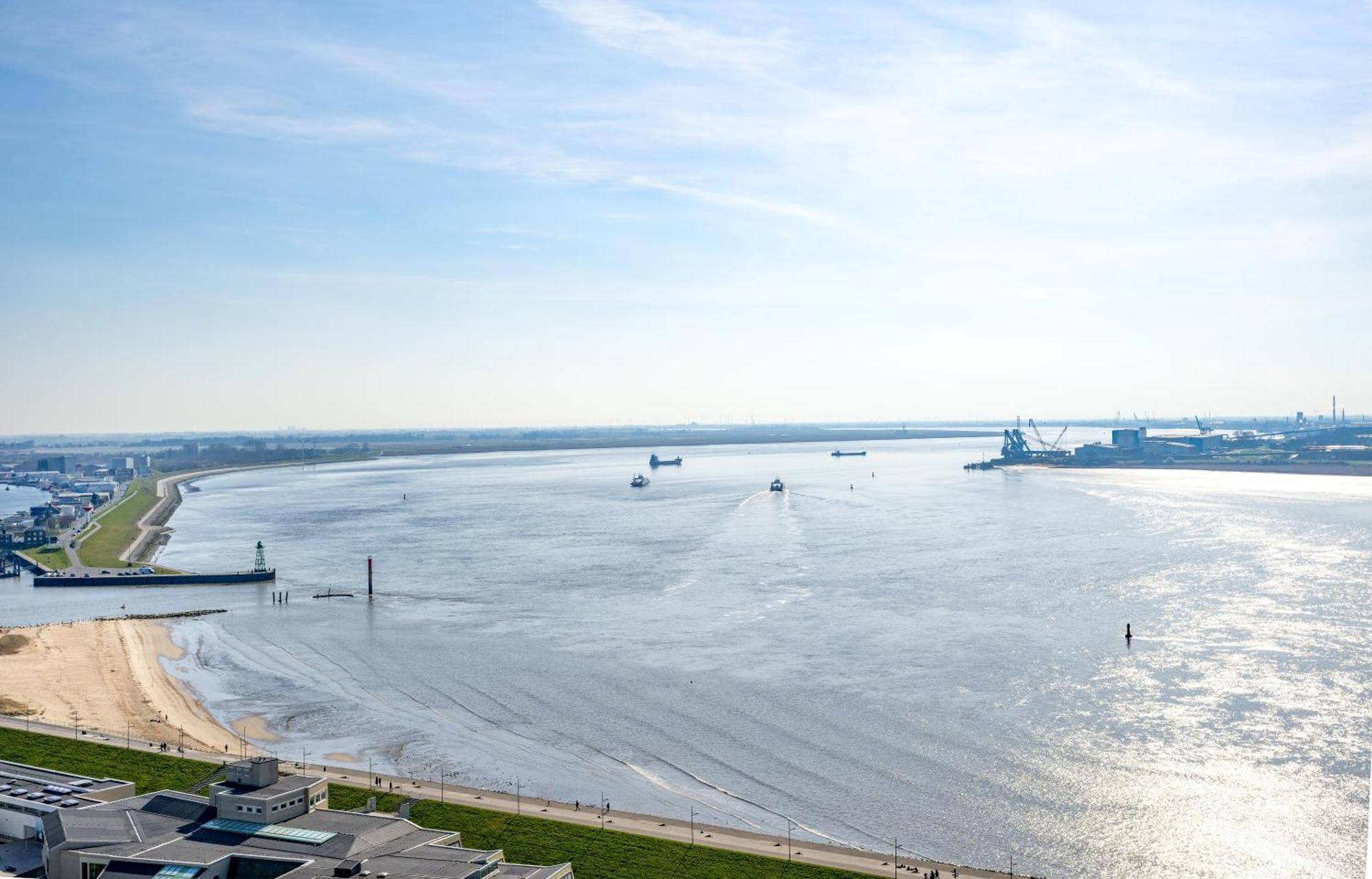 Exklusives Apartment Sunrise Mit Whirlpool, Pool Und Sauna Бремерхафен Экстерьер фото