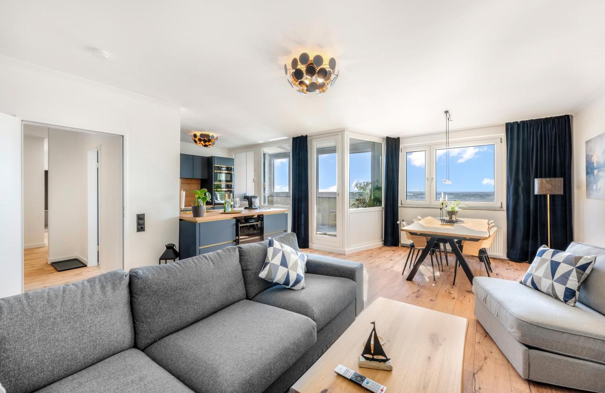 Exklusives Apartment Sunrise Mit Whirlpool, Pool Und Sauna Бремерхафен Экстерьер фото