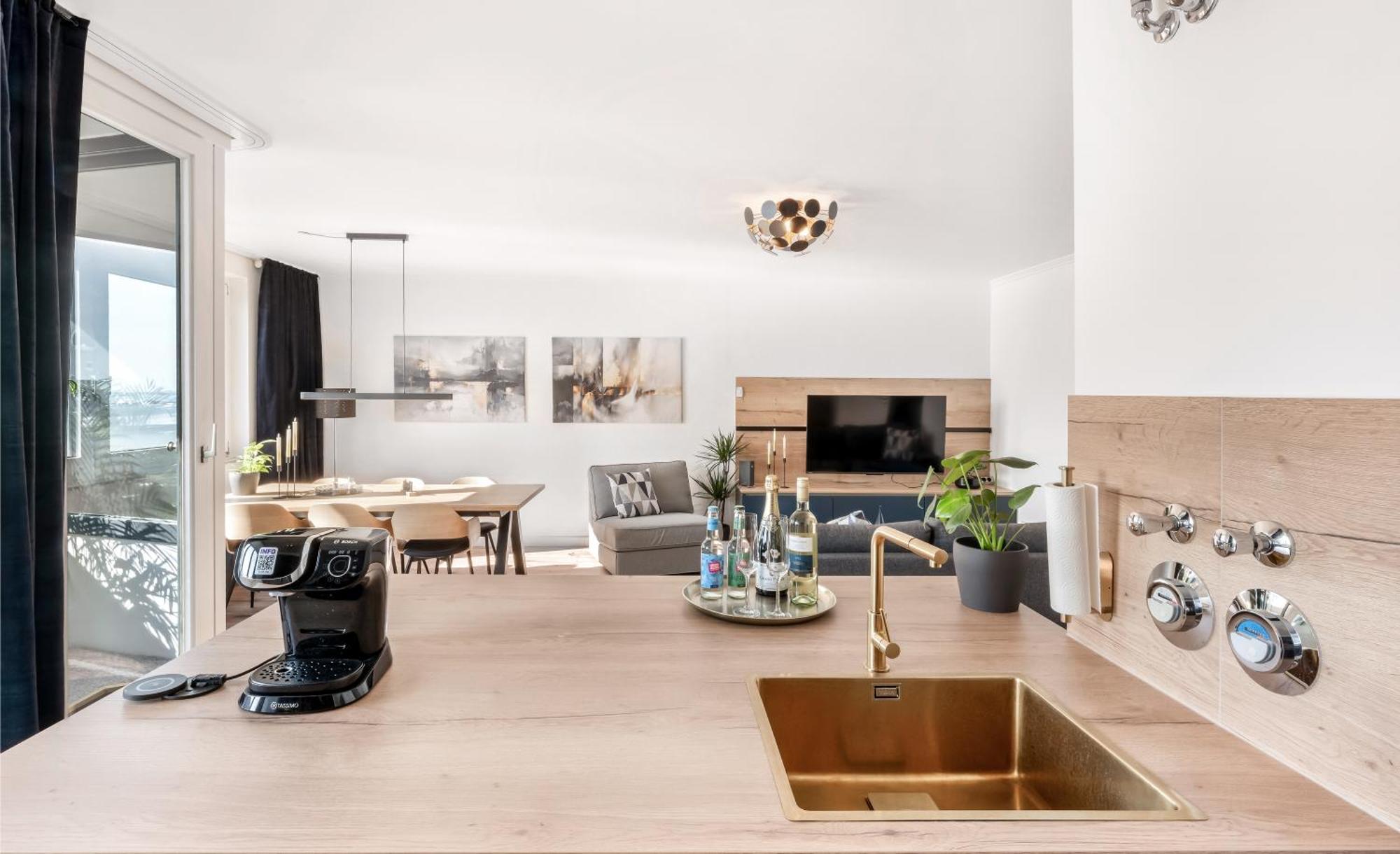 Exklusives Apartment Sunrise Mit Whirlpool, Pool Und Sauna Бремерхафен Экстерьер фото